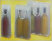 Wein-Geschenkverpackung Tragetasche-Frost f�r 3 Flaschen